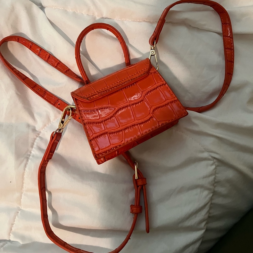 Orange Mini Bag - image 2